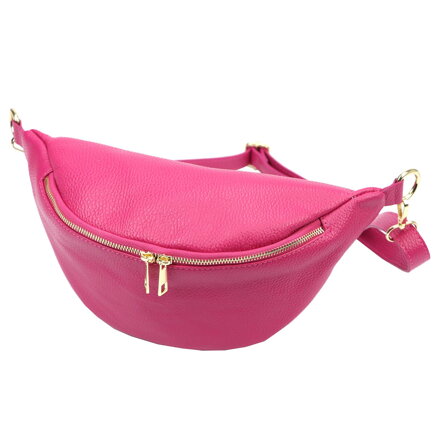 Dámska kožená crossbody ľadvinka Luka 26-111 DOLLARO