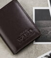 Pánska kožená peňaženka s vreckom na zips - Always Wild