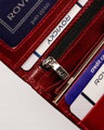 Veľká, kožená dámska peňaženka na patent - Rovicky