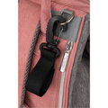 Dámsky ruksak typu mommy bag v šedo-ružovej farbe - Peterson