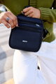 Pánska polyesterová crossbody taška – Peterson