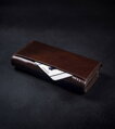 Kožená dámska peňaženka na karty s ochranou RFID Protect - Rovicky