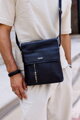 Pánska crossbody taška z ekokože - Rovicky R-951 Black