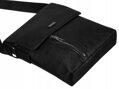 Pánska crossbody taška z ekokože - Rovicky R-951 Black