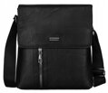 Pánska crossbody taška z ekokože - Rovicky R-951 Black