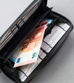 Veľká dámska peňaženka-peračník z ekologickej kože - 4U Cavaldi