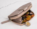 Kožená taška + peňaženka PTN D73-DS Dark Beige