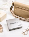 Dámska peňaženka z prírodnej kože uzatvárateľná na patent - Rovicky