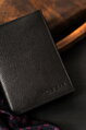 Veľká, kožená pánska peňaženka bez zapínania - 4U Cavaldi