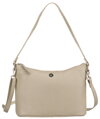 Kožená taška + peňaženka PTN D73-DS Light Beige