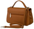 Karamelová dámska crossbody kabelka so strieborným kovaním - David Jones