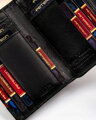 Elegantná dámska kožená peňaženka na patentku a zips - Peterson