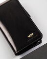 Veľká, kožená dámska peňaženka s RFID systémom - Peterson