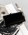 Veľká kožená dámska peňaženka na patent a kovový uzáver - 4U Cavaldi