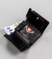 Malá, kožená peňaženka pre ženy so systémom RFID Protect — Peterson
