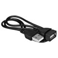 Čierny školský batoh s USB portom - Peterson