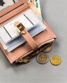 Priestranná, rozsiahla dámska peňaženka z ekologickej kože - 4U Cavaldi