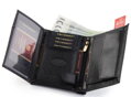 Vertikálna pánska peňaženka na karty s ochranou RFID Blocking System - Peterson