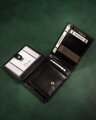 Pánska kožená bankovka so systémom RFID Protect - Cavaldi