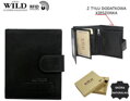 Elegantná, kožená pánska peňaženka so zapínaním - Always Wild