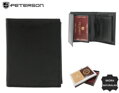 Dámska kožená peňaženka PTN RD-270-GCL BLACK