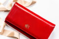 Dámska peňaženka koža + PU RPX-24A-ML Red