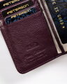 Kožená dámska peňaženka na patent - Peterson