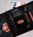 Klasická kožená pánska peňaženka so zapínaním na patent - Peterson