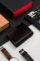 Kožená, veľká pánska peňaženka s RFID systémom - Rovicky
