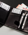 Kožená, veľká pánska peňaženka s RFID systémom - Rovicky