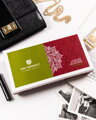 Elegantná čierno-červená dámska kožená peňaženka s RFID Stop systémom proti krádeži - Peterson