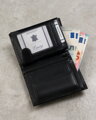 Kožená peňaženka na karty s RFID Protect - Cavaldi