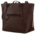 Dámska shopper kabelka z ekokože David Jones, hnedá cd26628