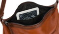 Dámska crossbody kabelka z ekokože s nastaviteľným popruhom David Jones, hnedá cd26063