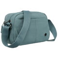 Mestská, modrá dámska crossbody kabelka na zips – Peterson