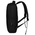 Minimalistický cestovný ruksak s USB portom - Peterson