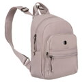 Jednokomorový dámsky ruksak z polyesteru v lila farbe - Peterson
