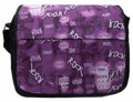 Dámska crossbody kabelka z textilu s nastaviteľným popruhom Loren, čierna cd20500