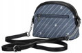 Dámska crossbody kabelka z ekokože imitujúcej džínsy - David Jones