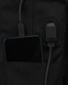 Mestský batoh na notebook Peterson s USB portom