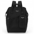 Czarny, wszechstronny plecak mieszczący format A4 - Himawari