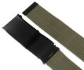 Pánsky popruhový opasok khaki Peterson PTN BLACK-GREEN
