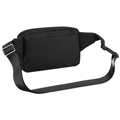 Nerka męska saszetka miejska na ramię mała listonoszka crossbody czarna lekka na suwak - Peterson