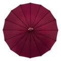 Czerwony, elegancki parasol rządowy - Peterson