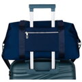 Sportowa torba treningowa z poliestru w granatowym kolorze, jednokomorowa - Peterson