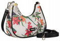 Dámska crossbody kabelka z ekokože s kvetinovým vzorom - David Jones