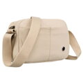 Dámska crossbody kabelka v béžovej farbe na nastaviteľnom popruhu – Peterson