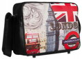 Dámska crossbody kabelka z ekokože s nastaviteľným popruhom Loren, čierna cd21047