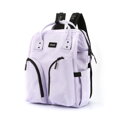 Praktický ruksak typu mommy bag vo fialovej farbe - Himawari