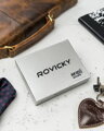 Veľká pánska peňaženka z pravej kože so zapínaním na cvok – Rovicky